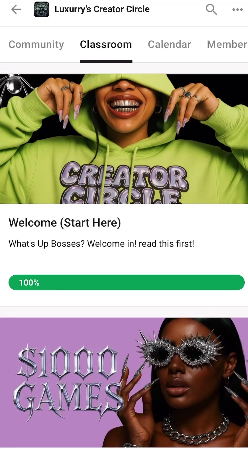 Sneak Peek Luxurry’s Creator Circle| Digital Product + Content Monetization Course | Coaching, Mentorship, & Affiliate Program for Creators